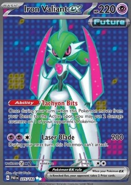 Iron Valiant ex - Paradox Rift (Ultra Rare) [PAR-225] Hover Image