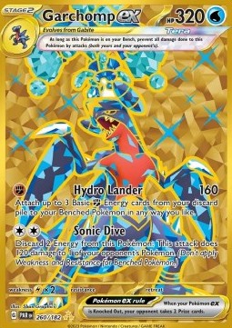 Garchomp ex - Paradox Rift (Secret Rare) [PAR-260] Hover Image