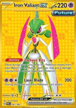 Iron Valiant ex - Paradox Rift (Secret Rare) [PAR-261] Hover Image