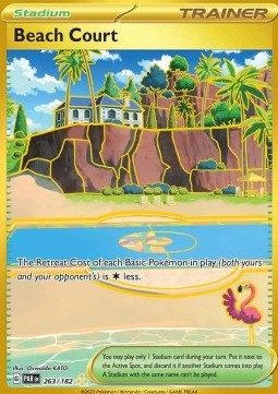 Beach Court - Paradox Rift (Secret Rare) [PAR-263] Main image