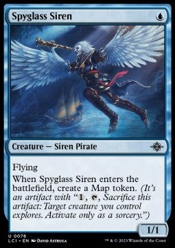Spyglass Siren - The Lost Caverns of Ixalan (Uncommon) [LCI-78] Immagine principale del prodotto