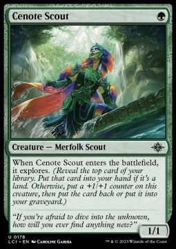 Cenote Scout - The Lost Caverns of Ixalan (Uncommon) [LCI-178] Hover Image