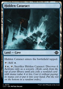 Hidden Cataract - The Lost Caverns of Ixalan (Land) [LCI-273] Hover Image