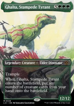 Ghalta, Stampede Tyrant - The Lost Caverns of Ixalan: Extras (Mythic) [XLCI-326] Image principale du produit