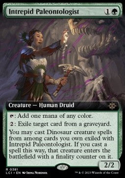 Intrepid Paleontologist - The Lost Caverns of Ixalan: Extras (Rare) [XLCI-381]