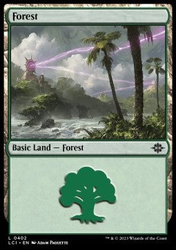 Forest (V.2) - The Lost Caverns of Ixalan: Extras (Land) [XLCI-402]