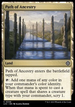 Path of Ancestry - Commander: The Lost Caverns of Ixalan (Common) [LCC-346] Hover Image