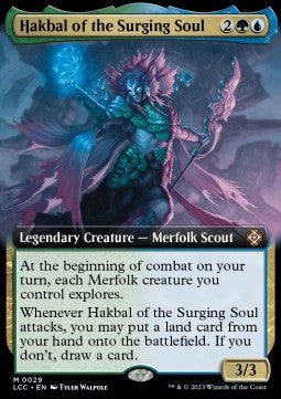 Hakbal of the Surging Soul (V.2) - Commander: The Lost Caverns of Ixalan: Extras (Mythic) [XLCC-29]