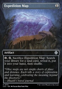 Expedition Map - Commander: The Lost Caverns of Ixalan: Extras (Uncommon) [XLCC-112]