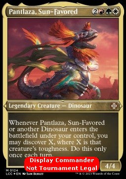 Pantlaza, Sun-Favored (V.3) - Commander: The Lost Caverns of Ixalan: Extras (Special) [XLCC-124]