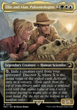 Ellie and Alan, Paleontologists (V.1) - Universes Beyond: Jurassic World Collection (Rare) [REX-10] Image principale du produit