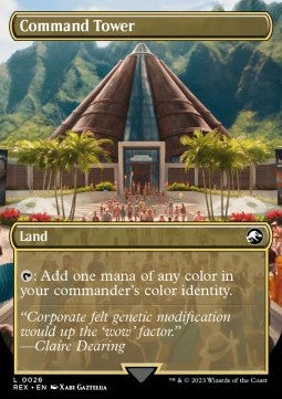 Command Tower - Universes Beyond: Jurassic World Collection (Land) [REX-26] Image principale du produit