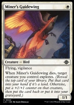 Miner's Guidewing - The Lost Caverns of Ixalan (Common) [LCI-24] Immagine principale del prodotto