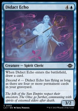 Didact Echo - The Lost Caverns of Ixalan (Common) [LCI-53] Immagine principale del prodotto