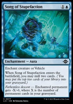 Song of Stupefaction - The Lost Caverns of Ixalan (Common) [LCI-77] Immagine principale del prodotto