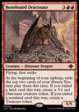 Bonehoard Dracosaur - The Lost Caverns of Ixalan (Mythic) [LCI-134] Immagine principale del prodotto
