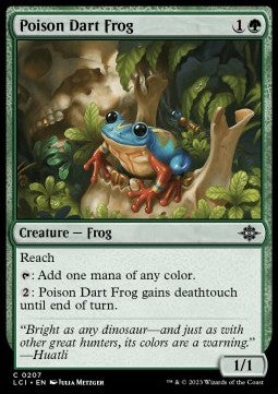 Poison Dart Frog - The Lost Caverns of Ixalan (Common) [LCI-207] Immagine principale del prodotto