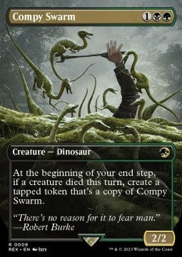 Compy Swarm (V.1) - Universes Beyond: Jurassic World Collection (Rare) [REX-9] Image principale du produit