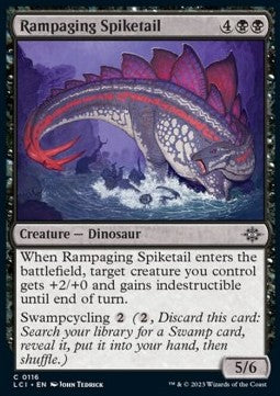 Rampaging Spiketail - The Lost Caverns of Ixalan (Common) [LCI-116] Immagine principale del prodotto