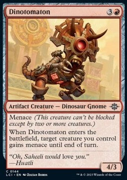 Dinotomaton - The Lost Caverns of Ixalan (Common) [LCI-144] Hover Image