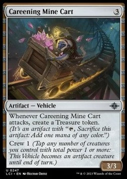 Careening Mine Cart - The Lost Caverns of Ixalan (Uncommon) [LCI-247] Hover Image