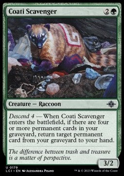Coati Scavenger - The Lost Caverns of Ixalan (Uncommon) [LCI-179] Hover Image