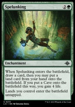 Spelunking - The Lost Caverns of Ixalan (Uncommon) [LCI-213] Hover Image