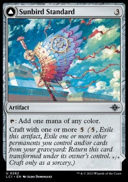 Sunbird Standard // Sunbird Effigy - The Lost Caverns of Ixalan (Uncommon) [LCI-262] Immagine principale del prodotto