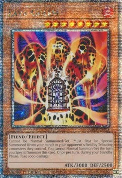 Lava Golem (V.5 - Quarter Century Secret Rare) - 25th Anniversary Rarity Collection (Quarter Century Secret Rare) [RA01-001] Hover Image