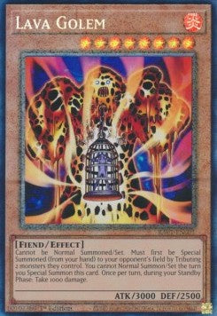 Lava Golem (V.6 - Collectors Rare) - 25th Anniversary Rarity Collection (Collectors Rare) [RA01-001] Immagine principale del prodotto
