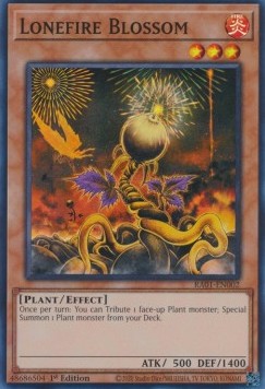 Lonefire Blossom (V.1 - Super Rare) - 25th Anniversary Rarity Collection (Super Rare) [RA01-002] Hover Image