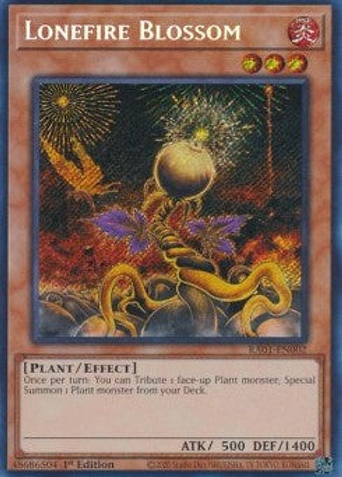 Lonefire Blossom — 25th Anniversary Rarity Collection (RA01-002) Yu-Gi-Oh! card Main image