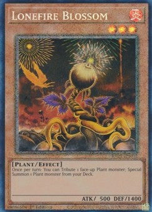Lonefire Blossom — 25th Anniversary Rarity Collection (RA01-002) Yu-Gi-Oh! card Main image