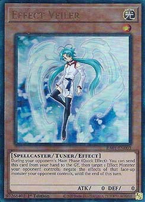 Effect Veiler — 25th Anniversary Rarity Collection (RA01-003) Yu-Gi-Oh! card Imagen principal del producto