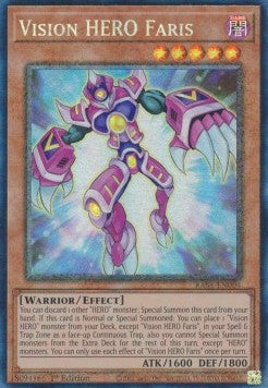 Vision HERO Faris (V.6 - Collectors Rare) - 25th Anniversary Rarity Collection (Collectors Rare) [RA01-004] Main image