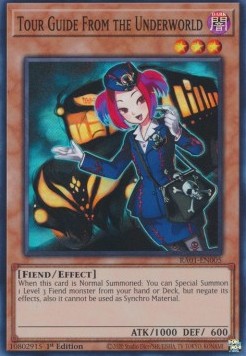 Tour Guide From the Underworld (V.1 - Super Rare) - 25th Anniversary Rarity Collection (Super Rare) [RA01-005] Hoofdafbeelding