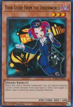 Tour Guide From the Underworld (V.2 - Ultra Rare) - 25th Anniversary Rarity Collection (Ultra Rare) [RA01-005] Hover Image