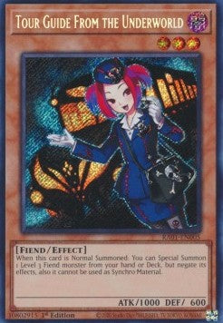 Tour Guide From the Underworld (V.3 - Secret Rare) - 25th Anniversary Rarity Collection (Secret Rare) [RA01-005] Hauptbild