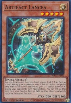 Artifact Lancea (V.1 - Super Rare) - 25th Anniversary Rarity Collection (Super Rare) [RA01-006] Image principale du produit