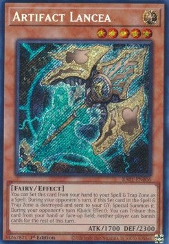 Artifact Lancea (V.3 - Secret Rare) - 25th Anniversary Rarity Collection (Secret Rare) [RA01-006] Image principale du produit