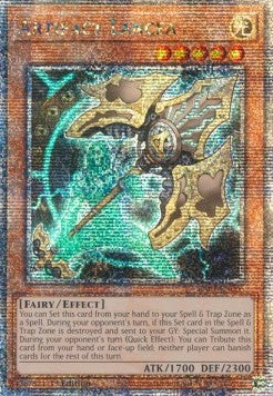 Artifact Lancea (V.5 - Quarter Century Secret Rare) - 25th Anniversary Rarity Collection (Quarter Century Secret Rare) [RA01-006] Hoofdafbeelding