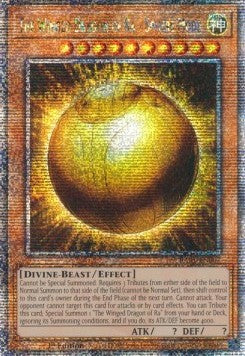 The Winged Dragon of Ra - Sphere Mode (V.5 - Quarter Century Secret Rare) - 25th Anniversary Rarity Collection (Quarter Century Secret Rare) [RA01-007] Hoofdafbeelding