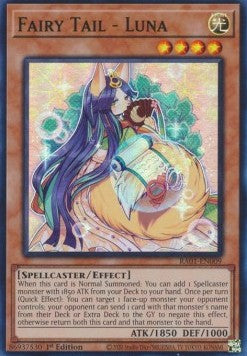 Fairy Tail - Luna (V.1 - Super Rare) - 25th Anniversary Rarity Collection (Super Rare) [RA01-009] Imagen principal del producto