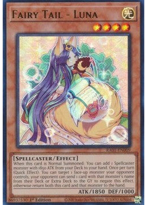 Fairy Tail - Luna — 25th Anniversary Rarity Collection (RA01-009) Yu-Gi-Oh! card Hoofdafbeelding