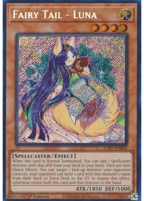 Fairy Tail - Luna — 25th Anniversary Rarity Collection (RA01-009) Yu-Gi-Oh! card Hoofdafbeelding