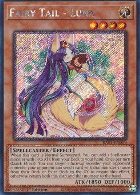 Fairy Tail - Luna — 25th Anniversary Rarity Collection (RA01-009) Yu-Gi-Oh! card Imagen principal del producto