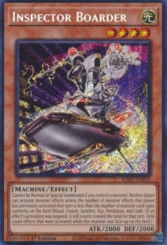 Inspector Boarder (V.3 - Secret Rare) - 25th Anniversary Rarity Collection (Secret Rare) [RA01-010] Hoofdafbeelding