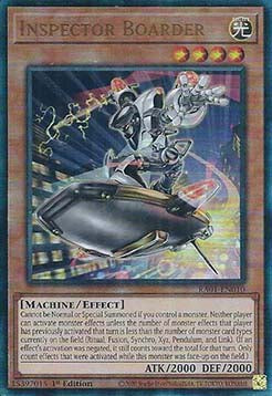 Inspector Boarder (V.7 - Ultimate Rare) - 25th Anniversary Rarity Collection (Ultimate Rare) [RA01-010] Hover Image