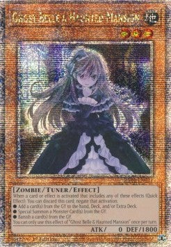 Ghost Belle & Haunted Mansion (V.5 - Quarter Century Secret Rare) - 25th Anniversary Rarity Collection (Quarter Century Secret Rare) [RA01-011] Imagen principal del producto