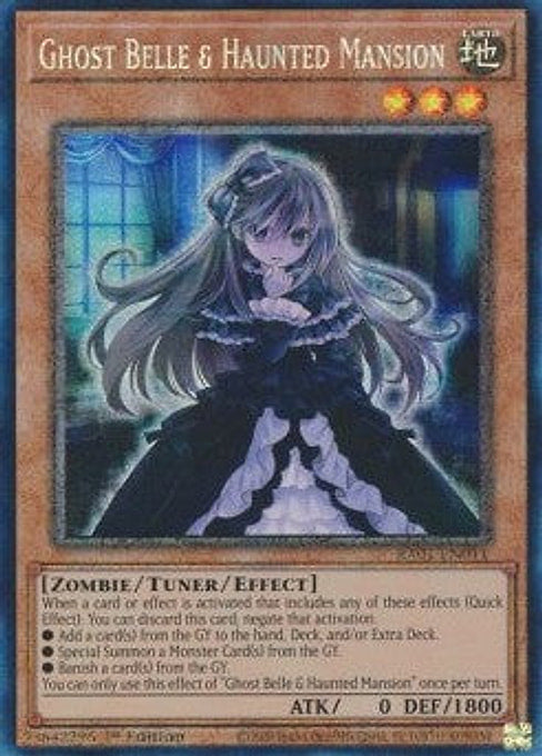 Ghost Belle & Haunted Mansion — 25th Anniversary Rarity Collection (RA01-011) Yu-Gi-Oh! card Main image